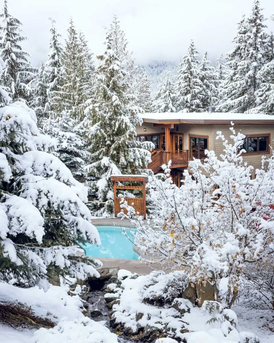 Scandinave Spa Whistler in Whistler Canada winter 1