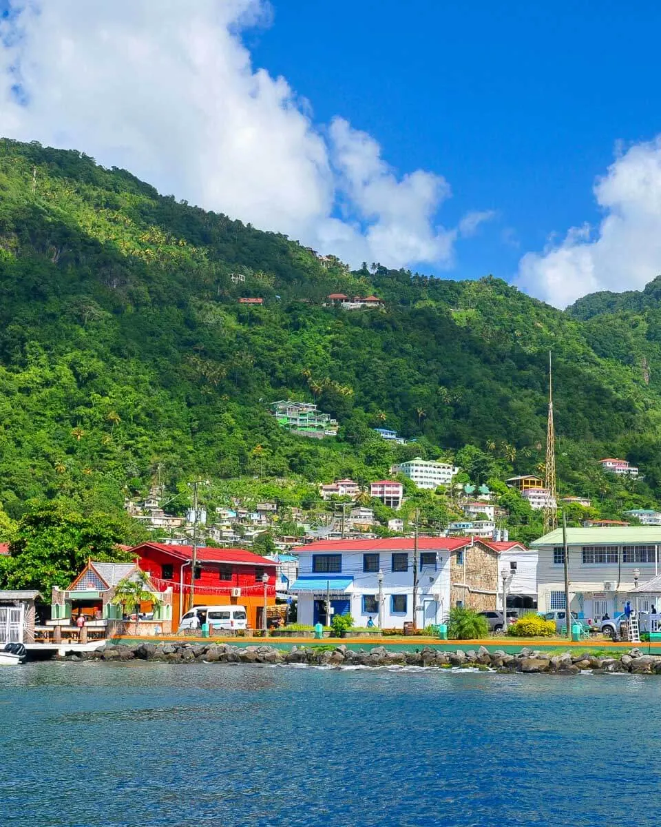 Soufriere in Saint Lucia