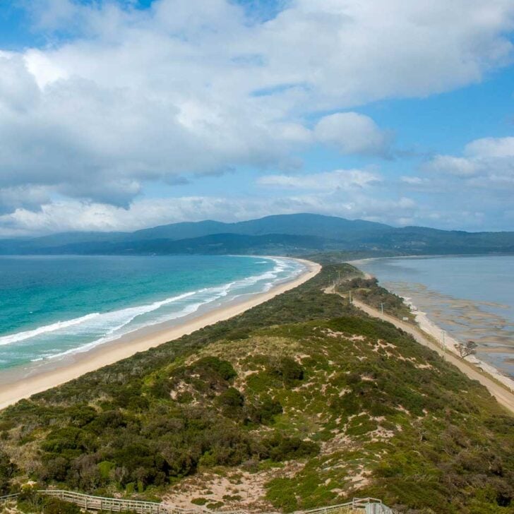 The Neck on Bruny Island Tasmania on a tour from Hobart Australia (3)
