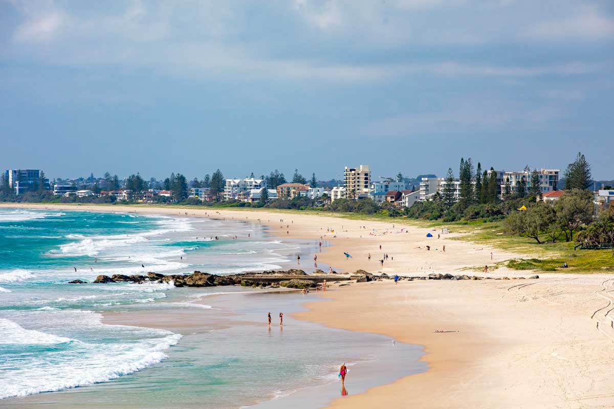 The view from the top of Elephant Rock near Gold Coast Australia