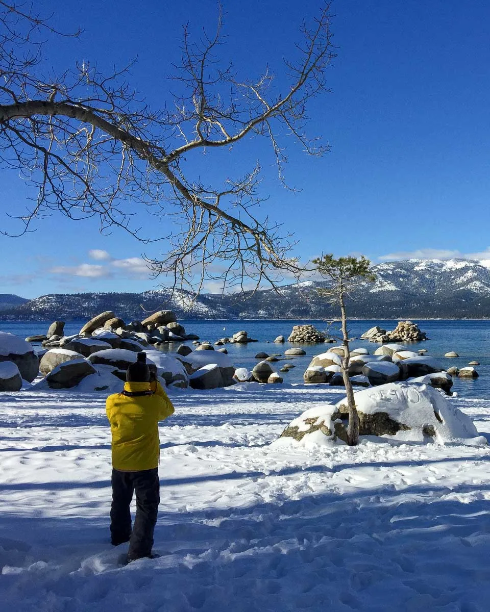 Lake Tahoe seen in the winter (2)