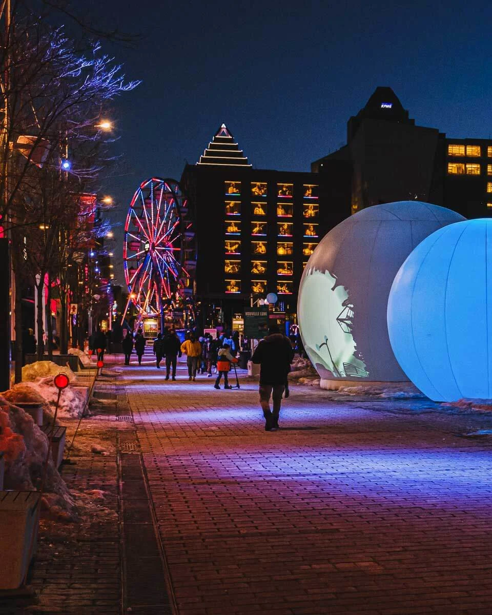 Montr&eacute;al en Lumi&egrave;re in Montreal Quebec