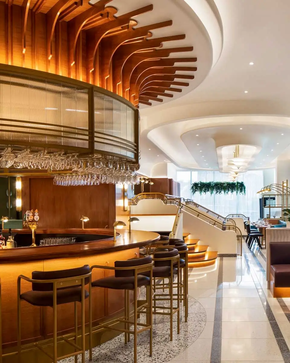 Restaurant at Hotel Honeyrose, Montreal, Quebec