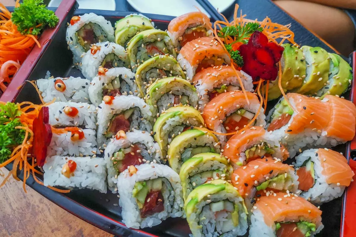 Sushi-eaten-in-The Bahamas