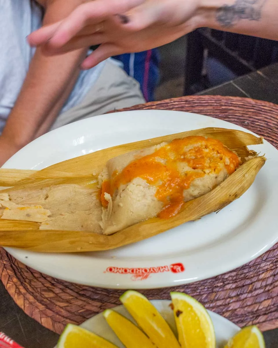 A-tamale-we-enjoyed-on-our-food-tour-in-Belize