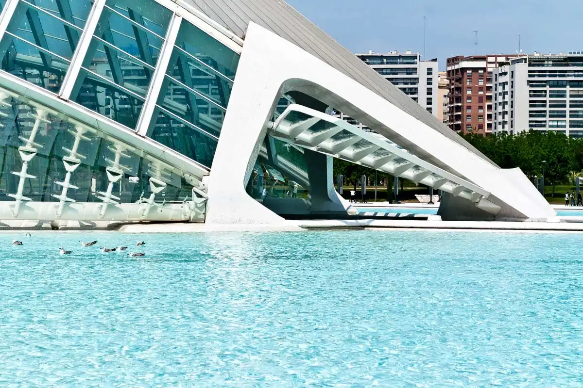 At the Hemisf&egrave;ric museum in Valencia Spain