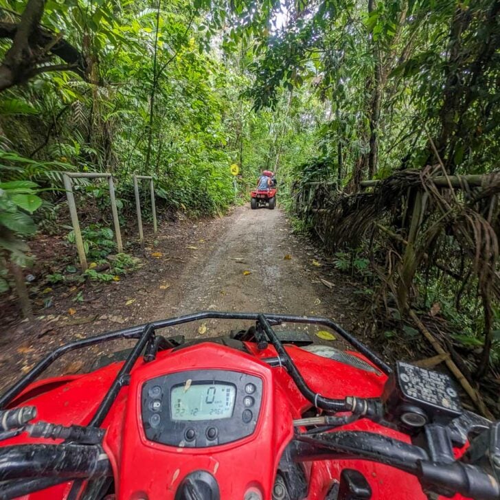 Bailey-and-Daniel-on-ATV-during-a-tour-in-Panjachel Lake Atitlan Guatemala 1