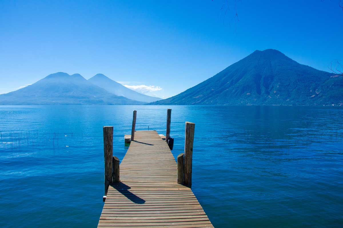 Lake Atitlan in the highlands of Guatemala 1