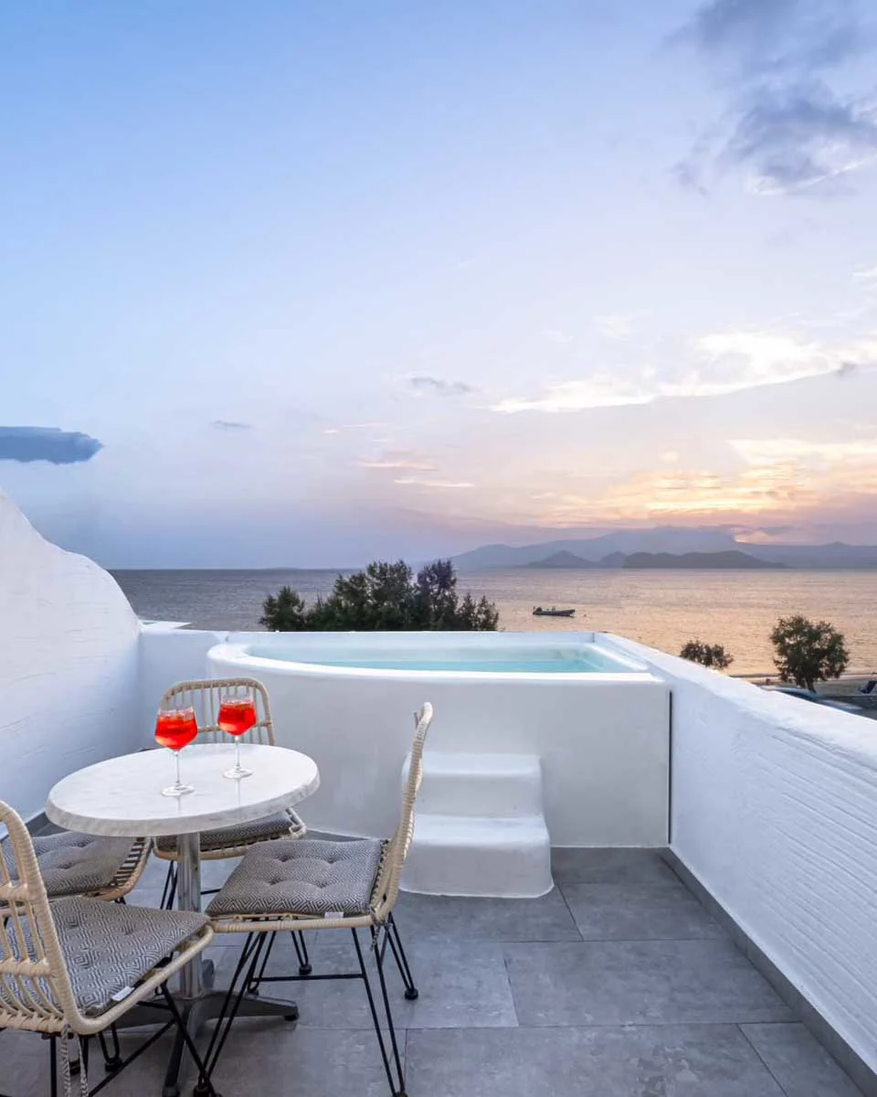 Liana Beach Hotel & Spa in Naxos Greece