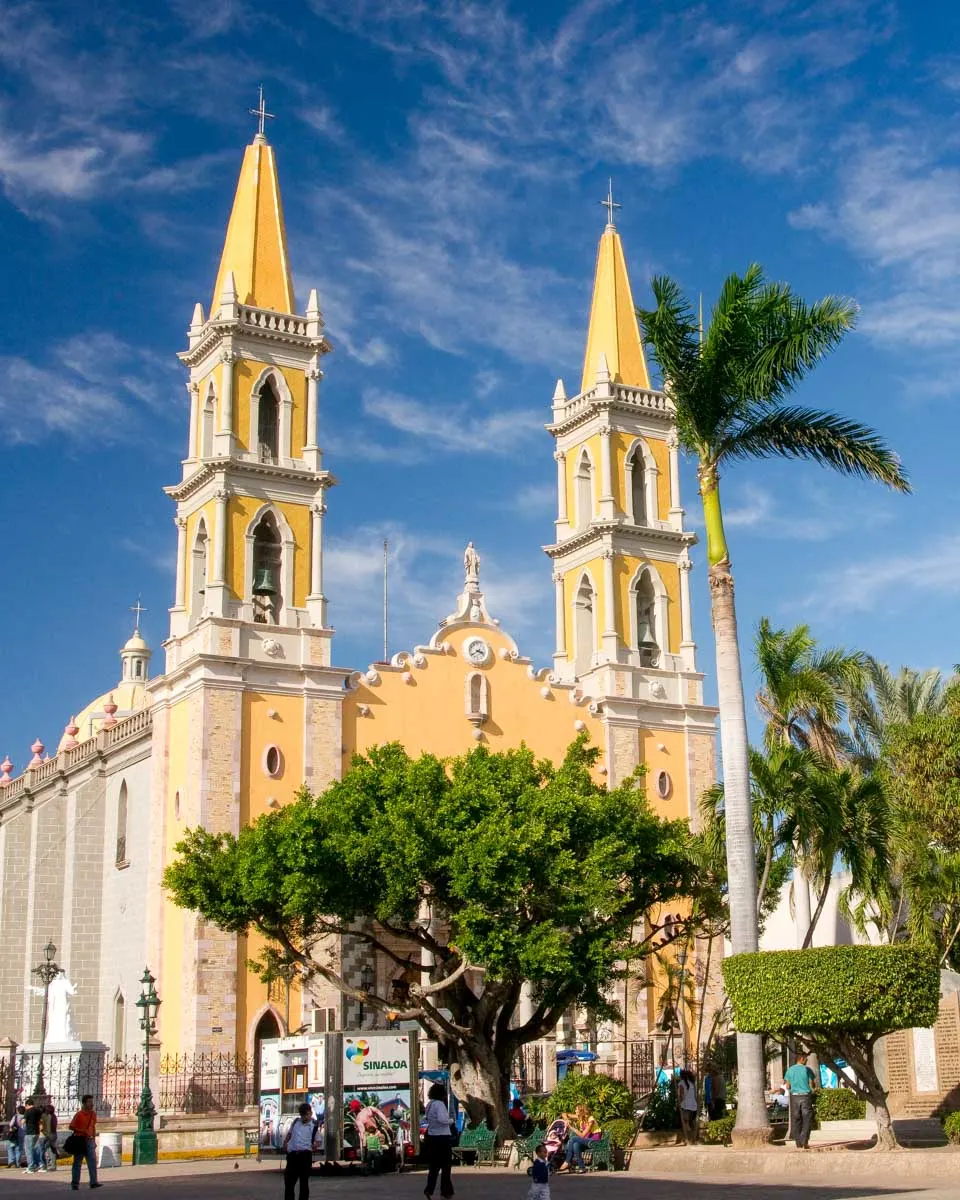 The Mazatlan Cathedral in Mazatlan Mexico (2)