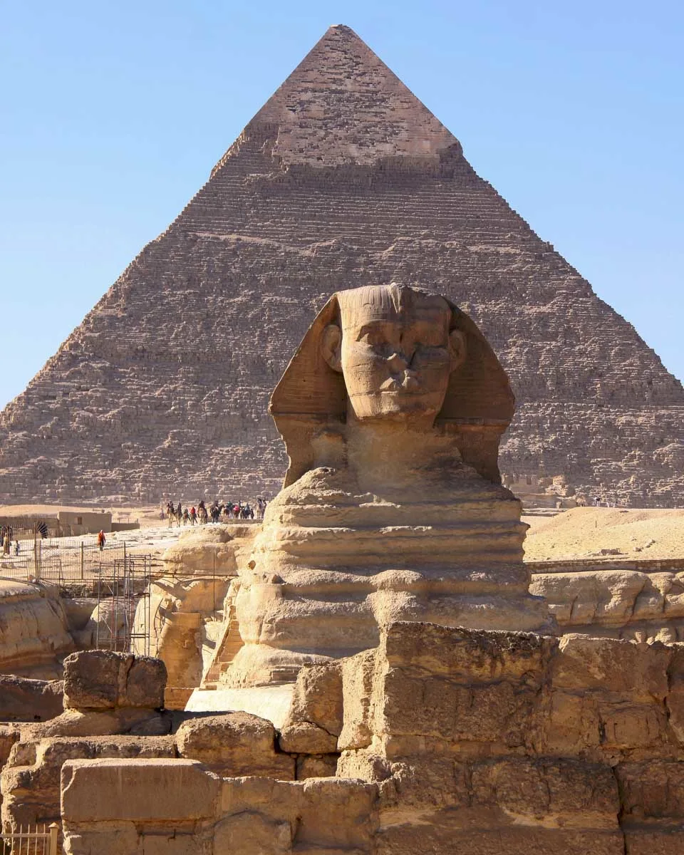 The-Sphinx-at-the-Pyramids-of-Giza-in-Cairo-Egypt