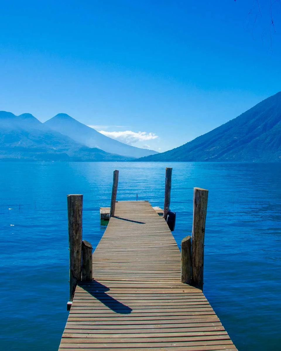 The view of Lake Atitlan from Panajachel Guatemala (1)