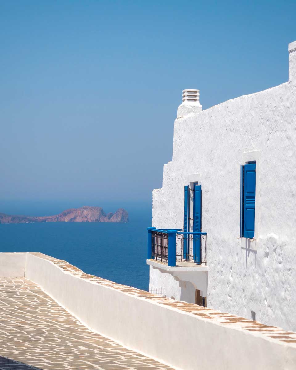 The village of Plaka in Milos Greece (2)