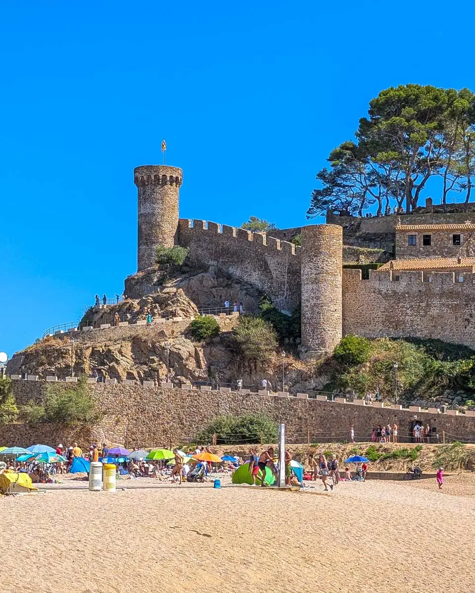 Tossa de Mar in Costa Brava Spain