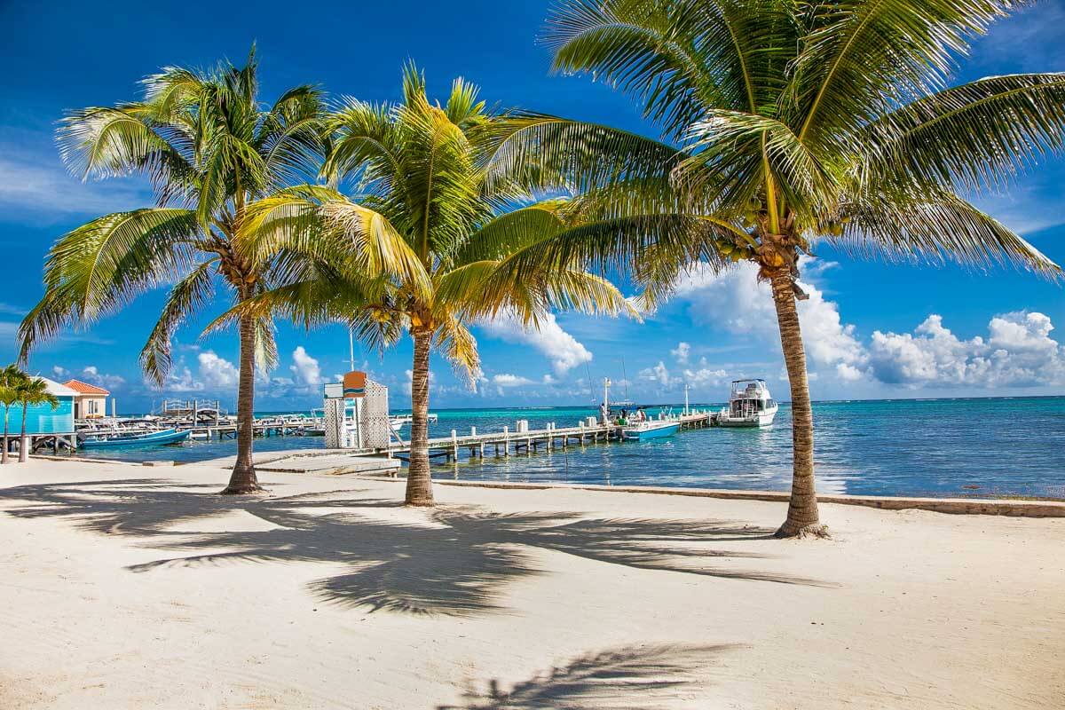 Walking through San Pedro Belize