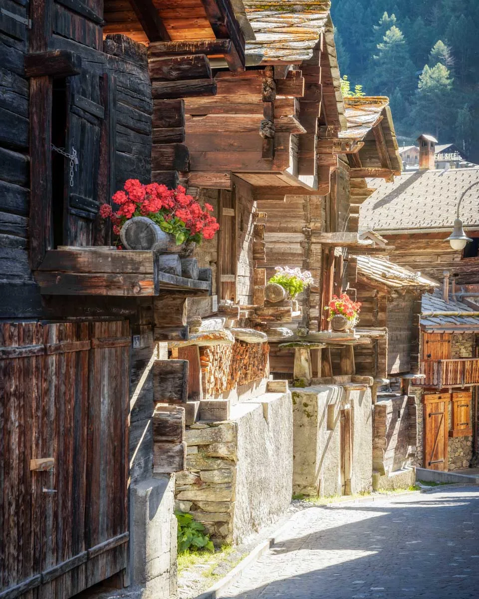 Zermatt Village in the summer in Switzerland (2)