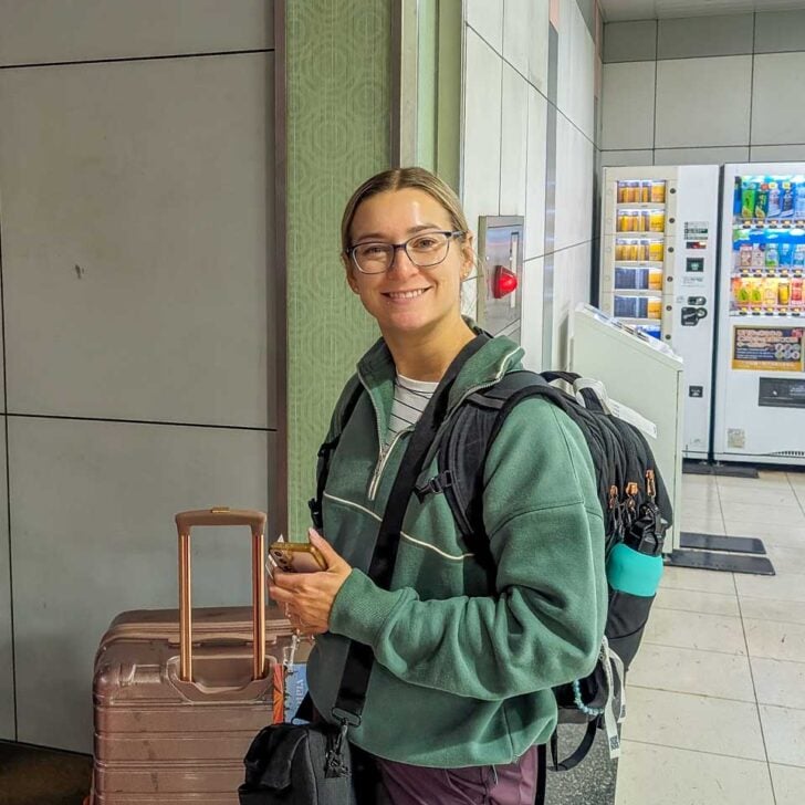 Bailey at the Honolulu Airport in Oahu Hawaii