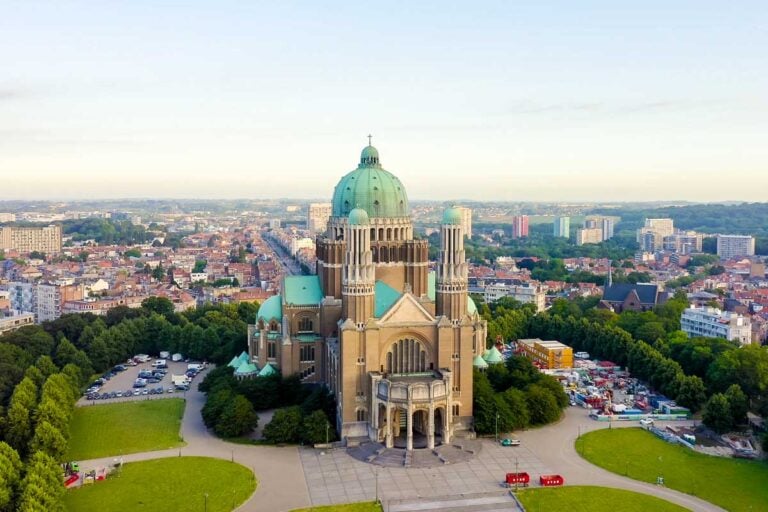National Basilica of the Sacred Heart in Brussels, Belgium