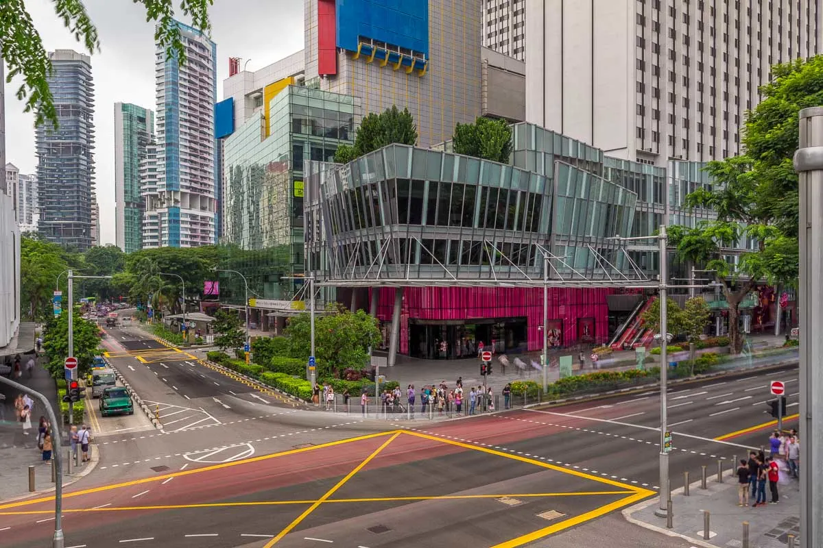 Orchard Road in Singapore