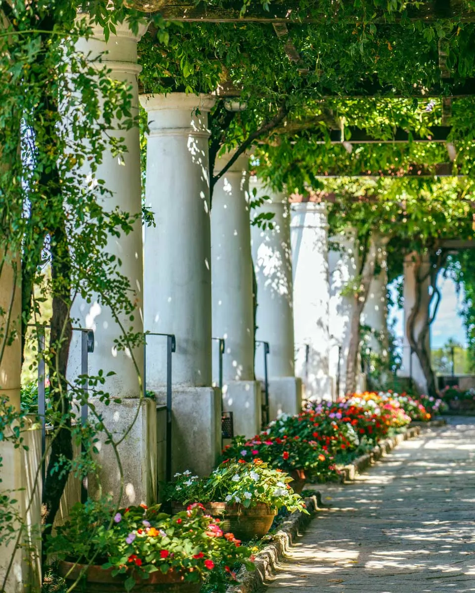 Villa San Michele on Capri Italy