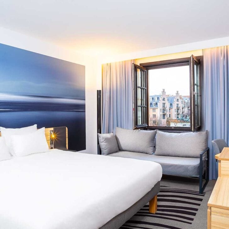 hotel room at Hotel Novotel Brussels Off Grand Place