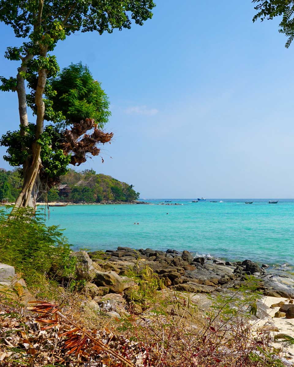 Long Beach seen on Phi Phi island in Thailand (1)