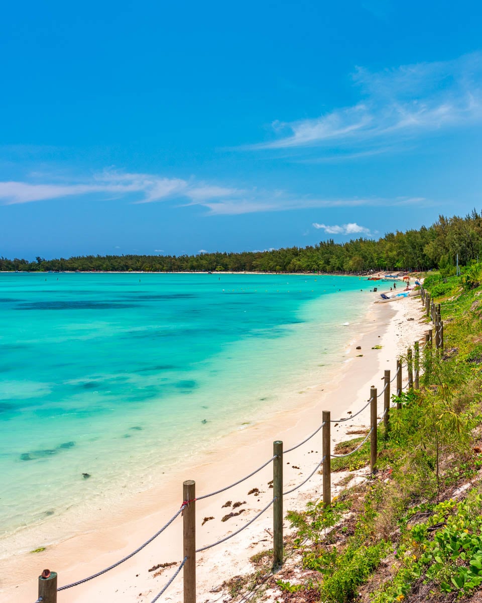 Mont Choisy neach in Mauritius