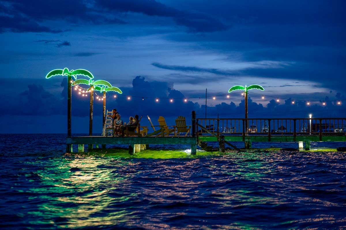 Palapa Bar and Grill on Ambergris Caye Belize