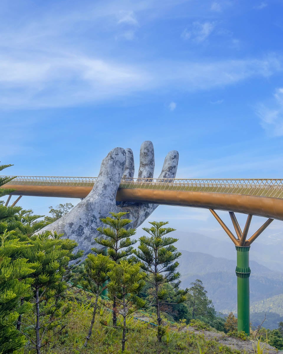 The Golden Bridge in Sapa Vietnam