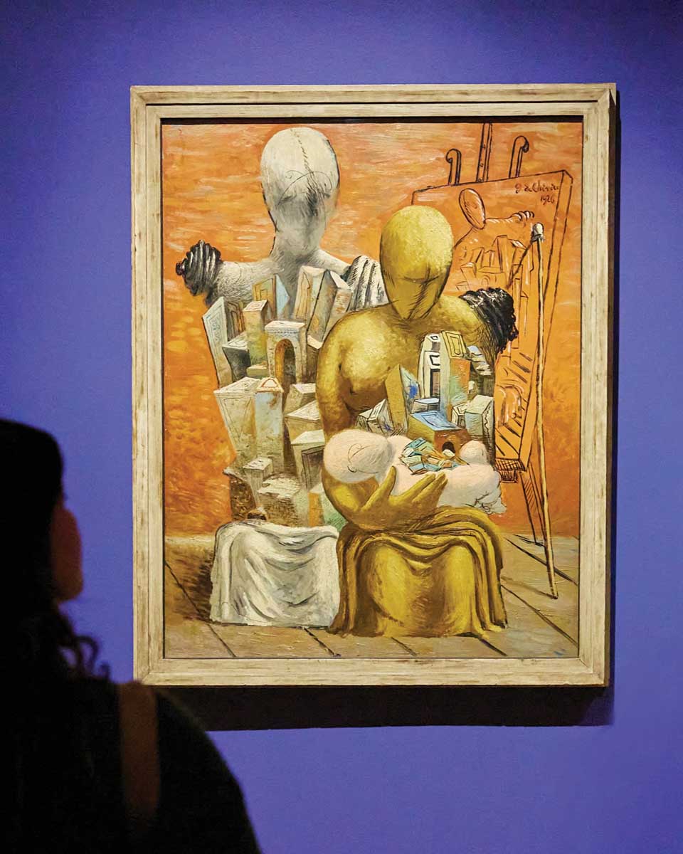 a piece of art at the Dallas Museum of Art