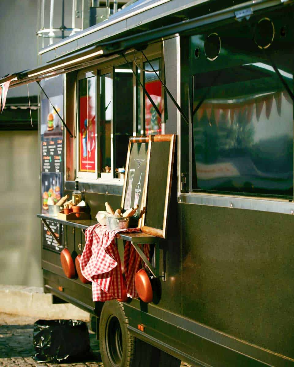 A food truck in Portland Oregon