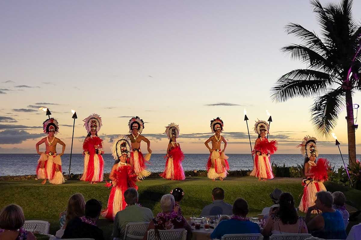 A luau on Big Island Hawaii