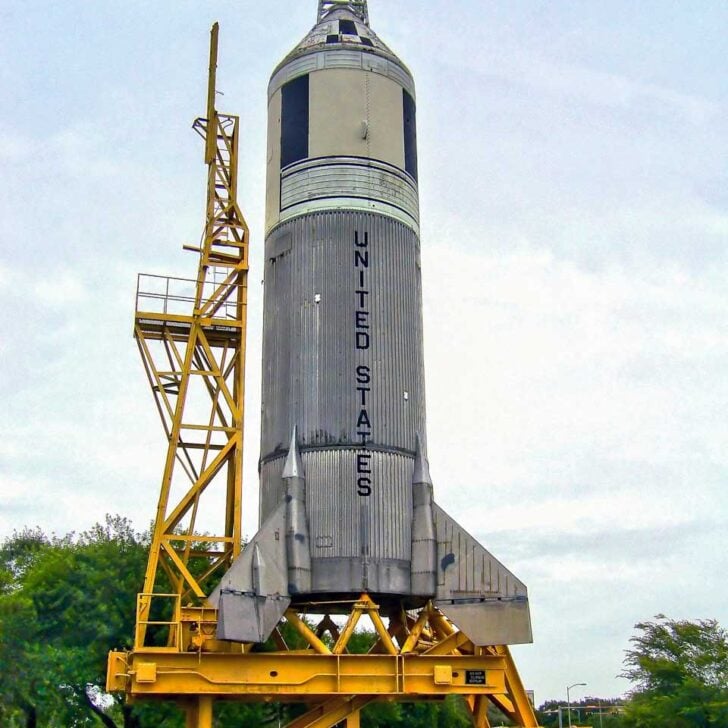 A rocket at Space Center Houston Texas 2