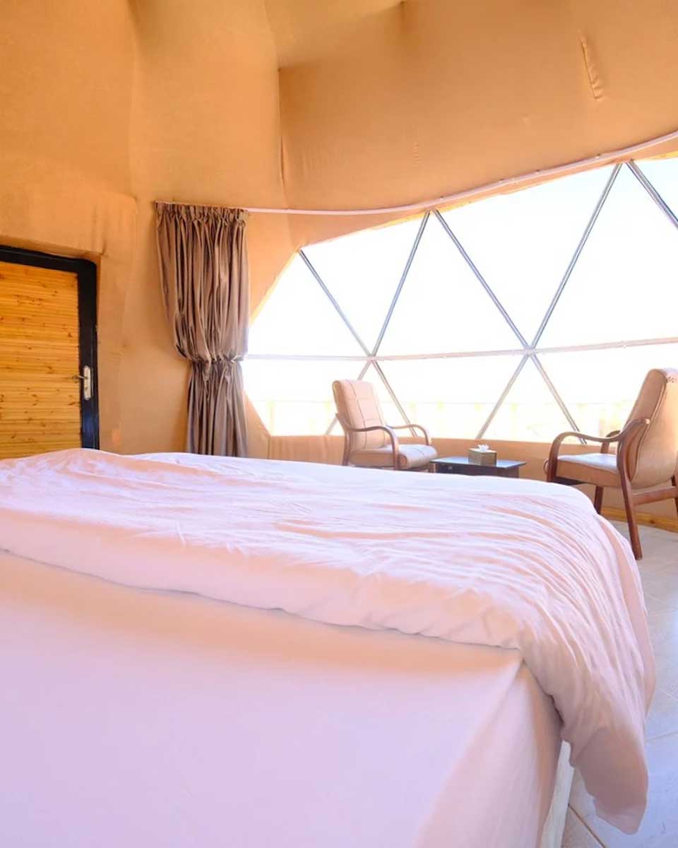 Adel Wadi Rum Camp Bubbles in Wadi Rum