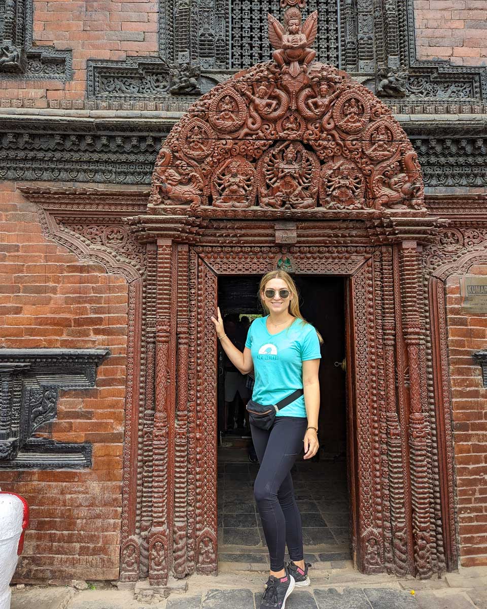 Bailey at Durbar Square in Kathmandu Nepal (4)