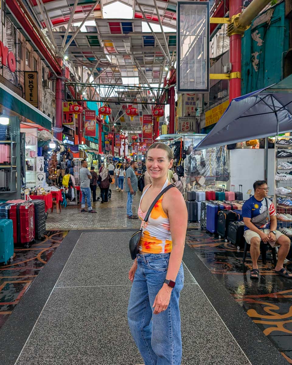 Bailey at Petaling Street Market in Kuala Lumpur Malaysia (2)