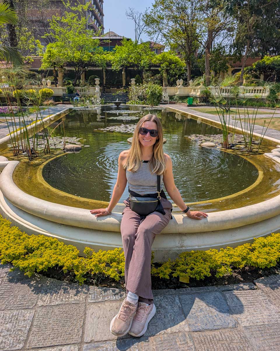 Bailey at the Garden of Dreams in Kathmandu Nepal (4)