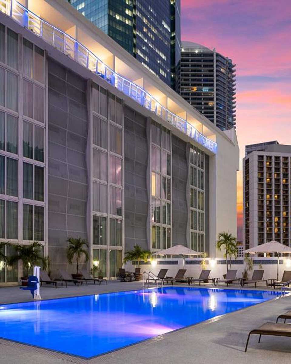 Courtyard Miami Downtown Brickell Area in Miami Florida 1