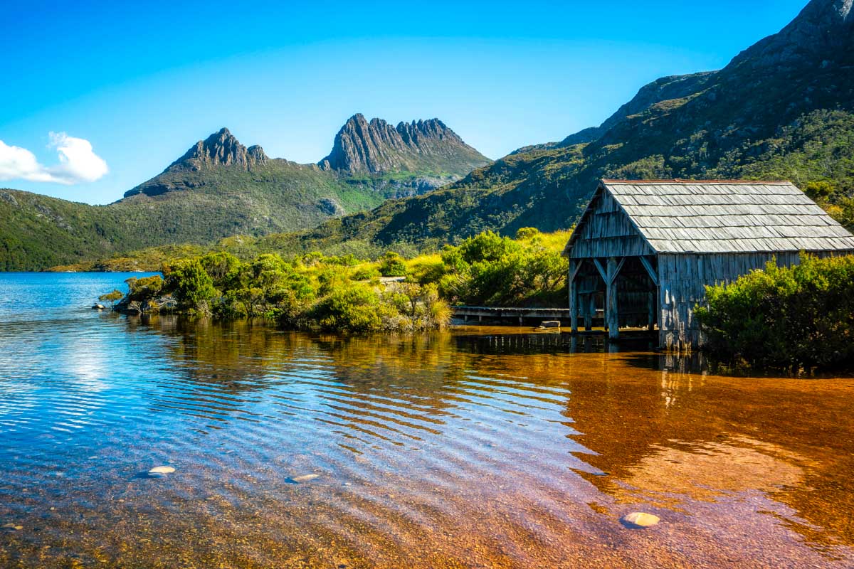 Cradle Mountain and Dove Lake seen on a tour from Launceston, Tasmania (1)