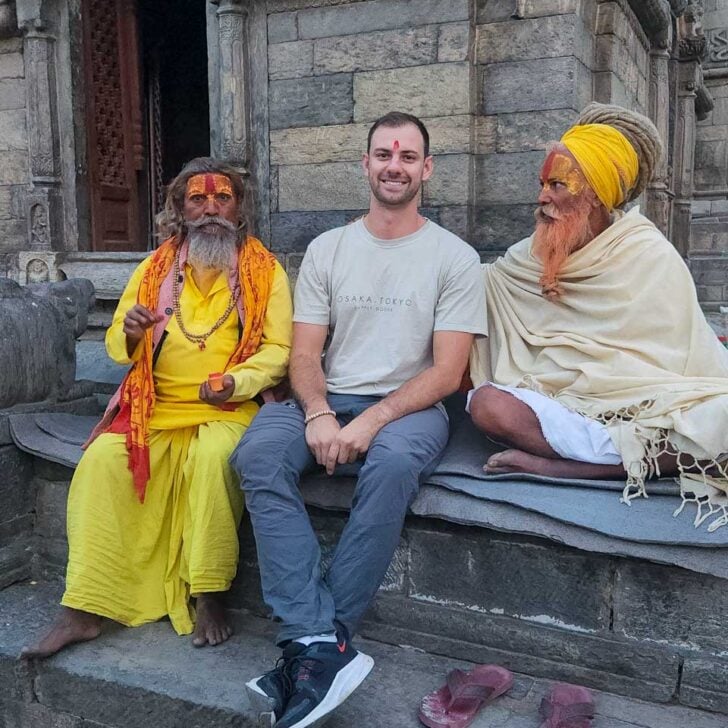 Daniel at Pashupatinath Temple in Kathmandu Nepal (3)