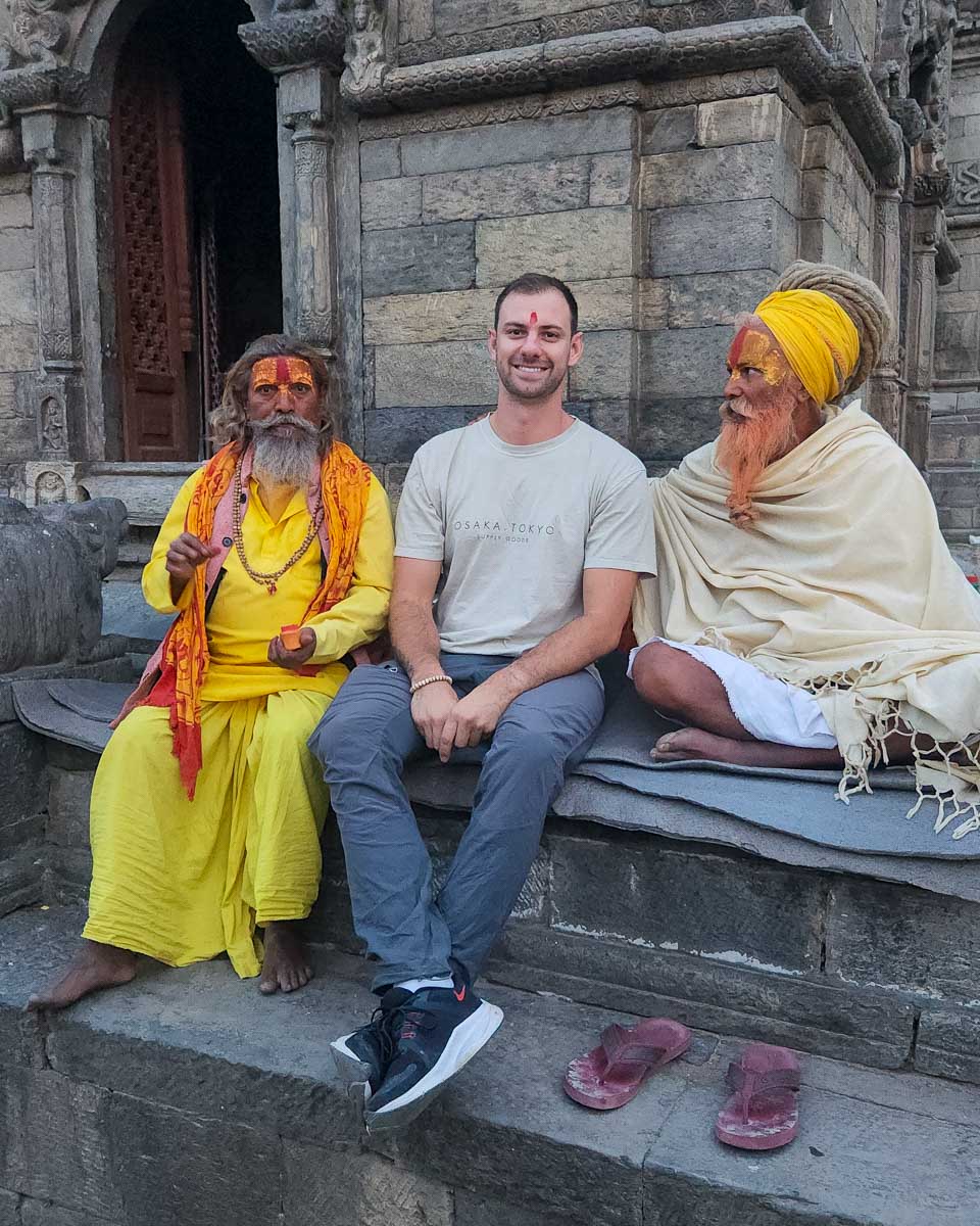 Daniel at Pashupatinath Temple in Kathmandu Nepal (3)