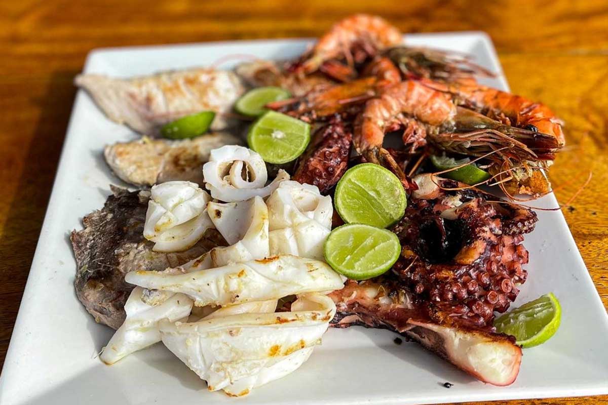 Fish Market Local Restaurant in Zanzibar Tanzania