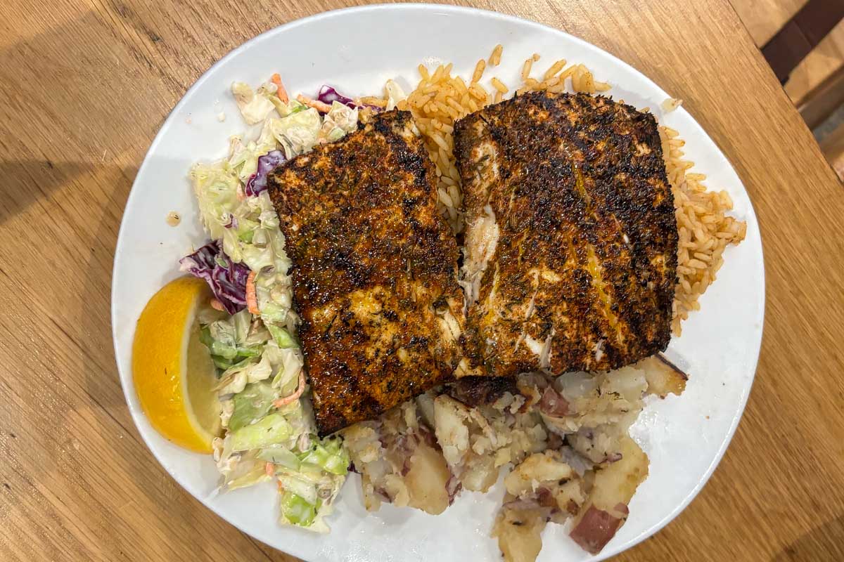 Fish seafood dinner lunch eaten in Mauritius (1)