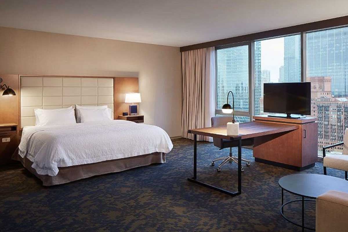 Hampton Inn Chicago West Loop Fulton Market Area in Chicago Illinois