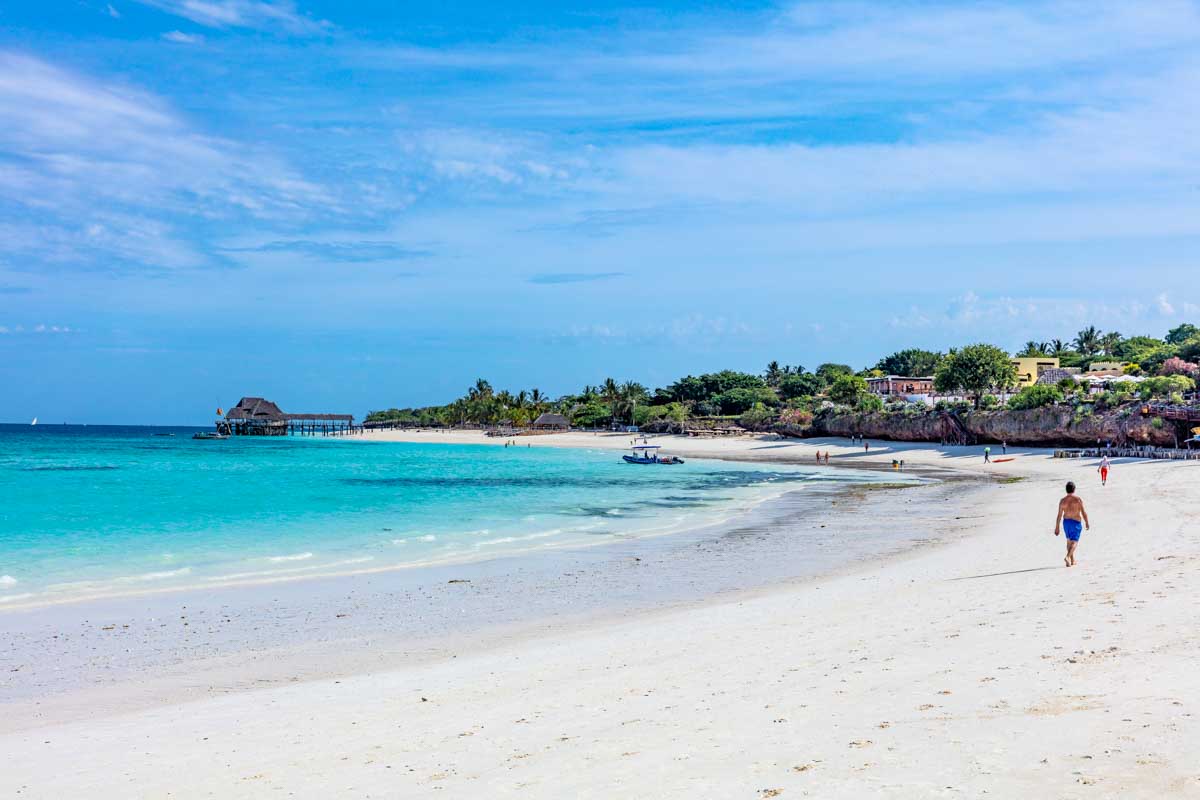 Kendwa Beach in Zanzibar Tanzania