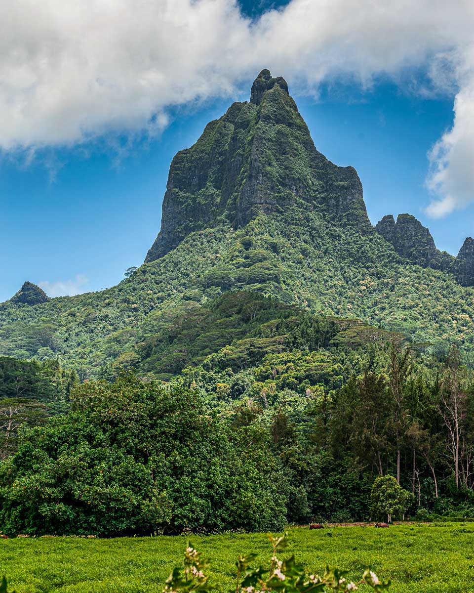 Magic Mountain in Moorea, French Polynesia