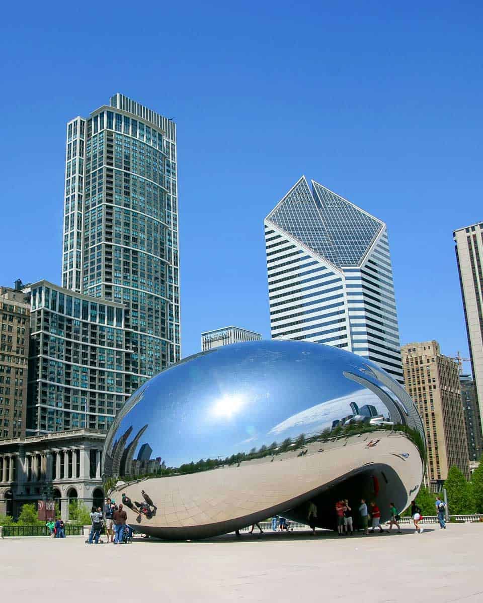 Millennium Park Cloud Gate in Chicago Illinois 2