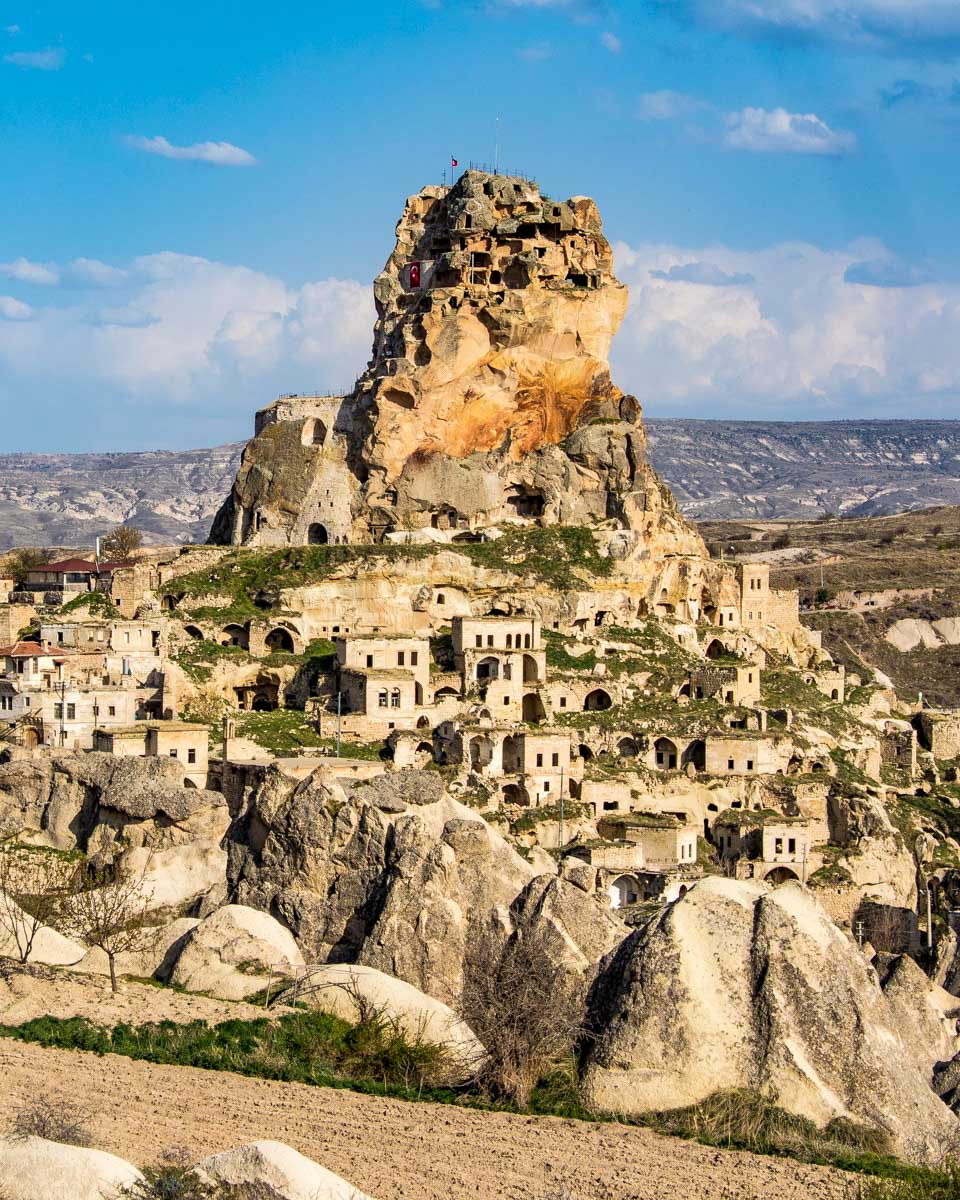 Ortahisar castle in Cappadocia, Turkey (1)