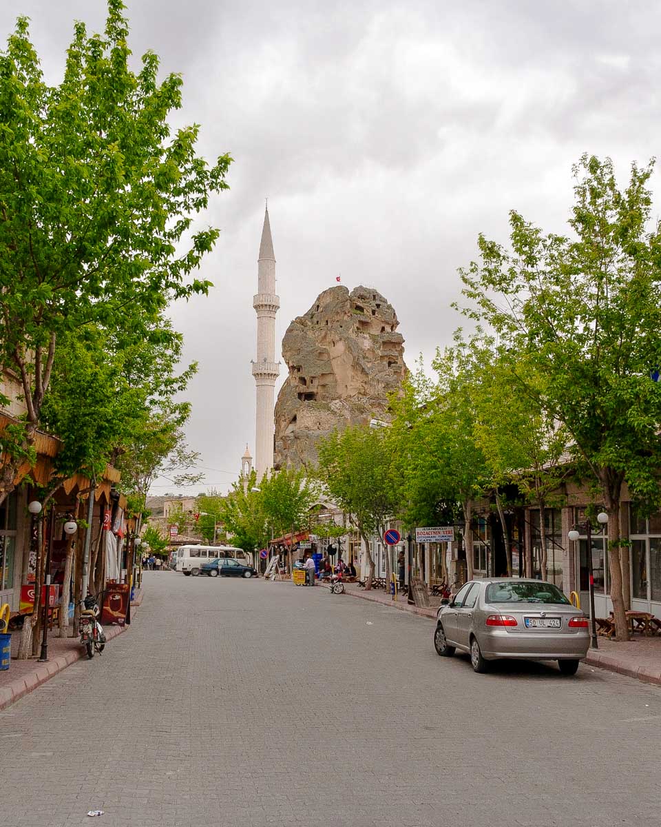 Ortahisar castle in Cappadocia, Turkey (2)