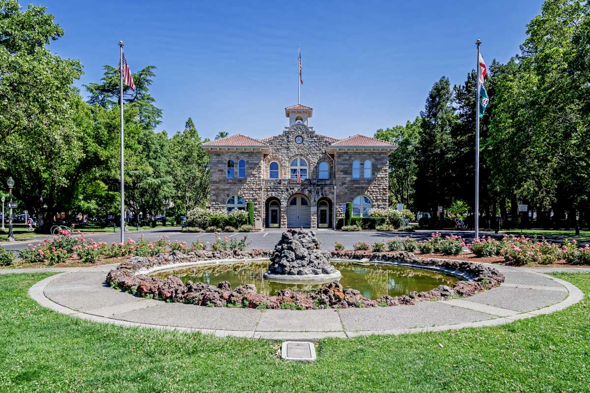 Sonoma City Hall Sonoma California near Napa Valley